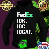 Fedex idk idc idgaf s Hoodie