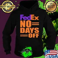 Fedex no day off s Hoodie