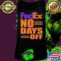 Fedex no day off s Tank top