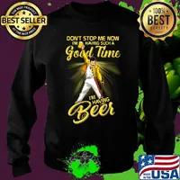 Freddie mercury don't stop me now i'm having such a good time i'm having beer s Sweater