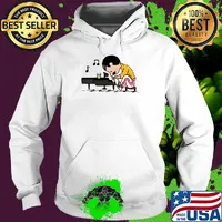 Freddie mercury peanuts playing piano s Hoodie