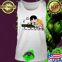 Freddie mercury peanuts playing piano s Tank top