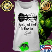 Girls just want to have fun cyndi lauper signature s Tank top
