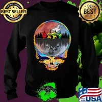 Grateful dead band bears colors s Sweater