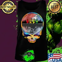 Grateful dead band bears colors s Tank top