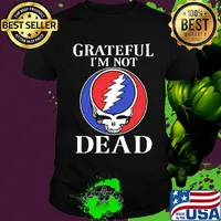 Grateful i'm not dead band logo shirt