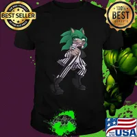 Halloween beetlejuice michael keaton sonic shirt
