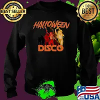 Halloween horror characters disco s Sweater