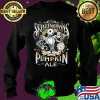 Halloween jack skellington pumpkin ale s Sweater