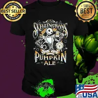 Halloween jack skellington pumpkin ale shirt