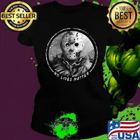 Halloween jason voorhees no lives matter s Ladies tee