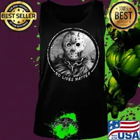 Halloween jason voorhees no lives matter s Tank top