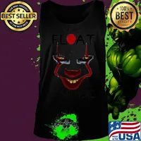 Halloween pennywise we all float down here s Tank top