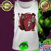 Halloween rick morty and witch s Tank top