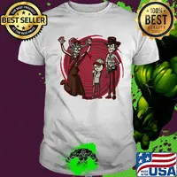 Halloween rick morty and witch shirt