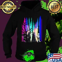 Halloween star wars characters abbey road s Hoodie