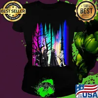 Halloween star wars characters abbey road s Ladies tee