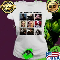 Halloween what women want in a man strong silent romantic home loves children dream guy intouchwith his feminin side family man honor movie characters s Ladies tee