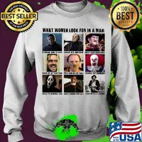 Halloween what women want in a man strong silent romantic home loves children dream guy intouchwith his feminin side family man honor movie characters s Sweater