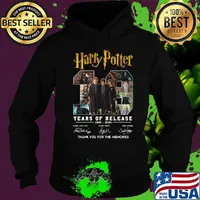 Hatty potter 19 years of release 2001 2020 thank you for the memories signatures s Hoodie