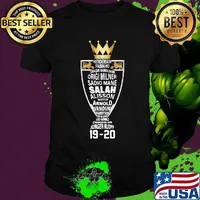 Henderson fabinho shaqiri wijnaldum origi milner sadio mane salah alisson matip arnold vandijk jurgen klopp 19-20 champions shirt
