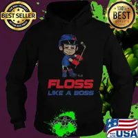 Hockey floss like a boss s Hoodie
