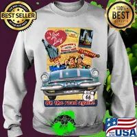 I Love lucy skinner's motel roadside diner tennessee on the road again s Sweater