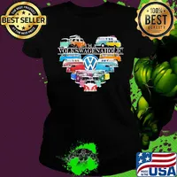 I'm a volkswagen a holic hearts s Ladies tee