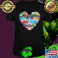 I'm a volkswagen a holic hearts shirt