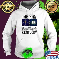 I may live in indiana but my story began in kentucky s Hoodie