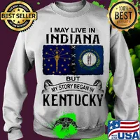 I may live in indiana but my story began in kentucky s Sweater