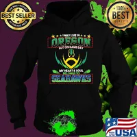 I may live in oregon but on game day my heart and soul belongs to seattle seahawks s Hoodie