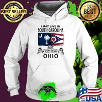 I may live in south carolina but my story began in ohio s Hoodie