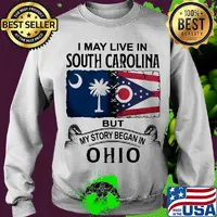 I may live in south carolina but my story began in ohio s Sweater