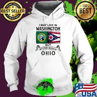 I may live in washington but my story began in ohio s Hoodie