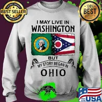 I may live in washington but my story began in ohio s Sweater