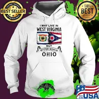 I may live in west virginia but my story began in ohio s Hoodie