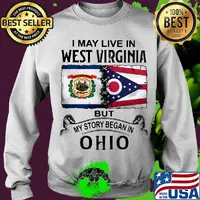 I may live in west virginia but my story began in ohio s Sweater