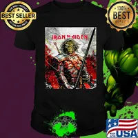 Iron maiden eddie the witcher shirt