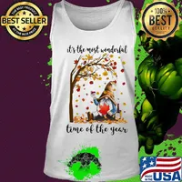 It's the most wonderful time of the year Wine Gnomie s Tank top