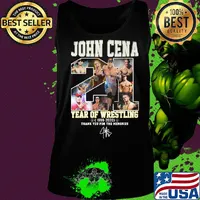 John cena 21 year of wrestling 1999 2020 thank you for the memories signature s Tank top