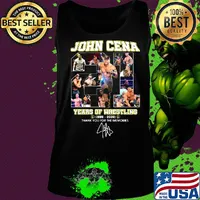 John cena 21 years of wrestling 1999 2020 thank you for the memories signature s Tank top