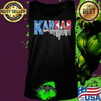 Kansas city royals and kansas city chiefs football logo city s Tank top