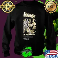 Keith richards 88 years of operation thank you for the memories signature s Sweater