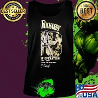 Keith richards 88 years of operation thank you for the memories signature s Tank top