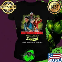 Keith richards the man the myth the legend thank you for the memories signature s Ladies tee