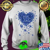 Kentucky State Thorobreds three wolves heart s Sweater
