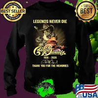 Legend never die charlie daniels 1936 2020 thank you for the memories signature s Sweater