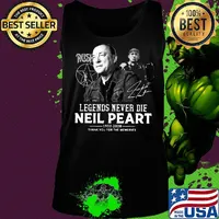 Legends never die neil peart 1952 2020 thank you for the memories signature s Tank top