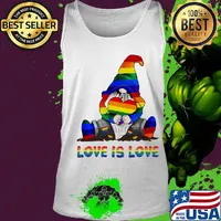 Lgbt gnomes love is love s Tank top